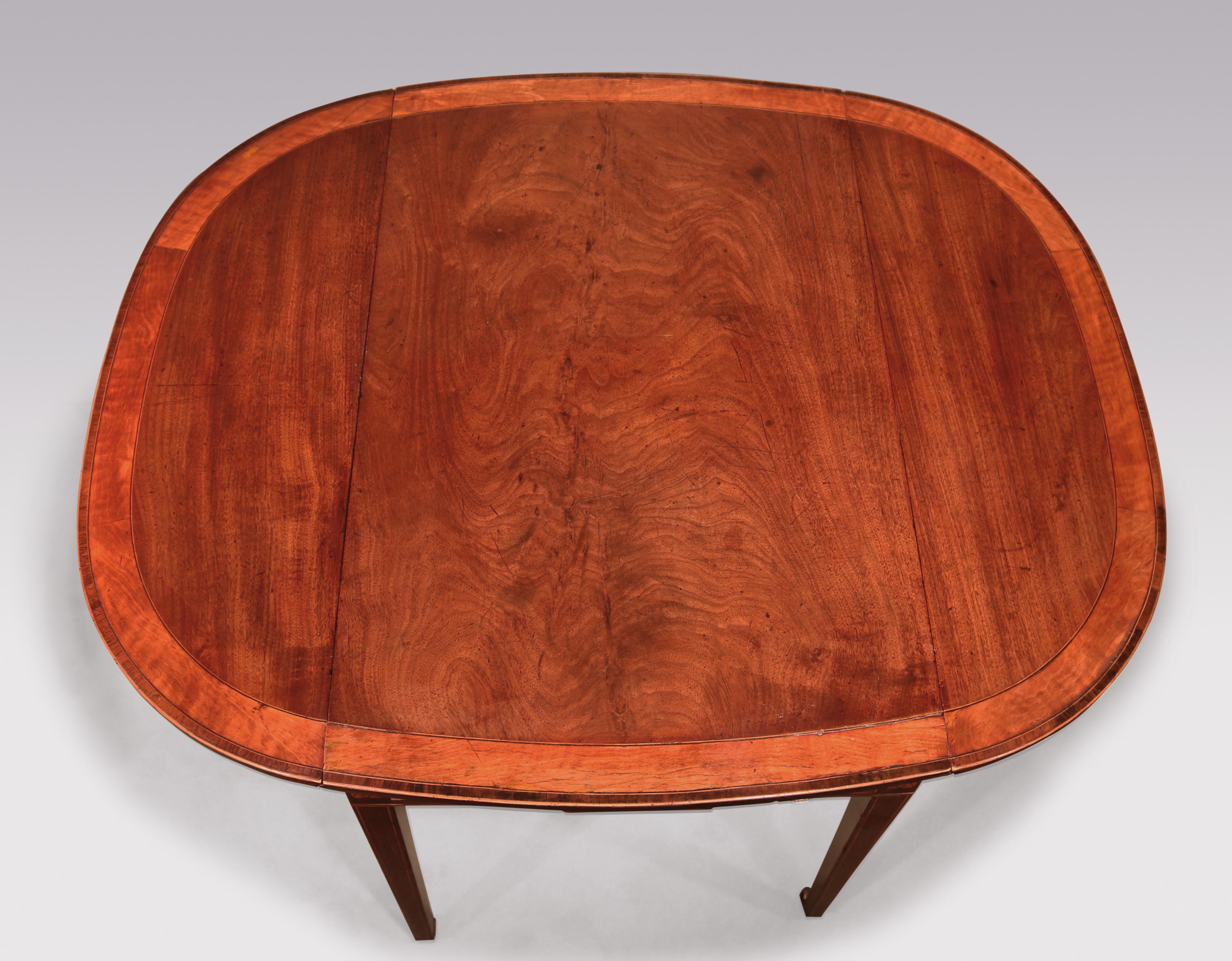 18th Century and Earlier George III Period Mahogany Pembroke Table