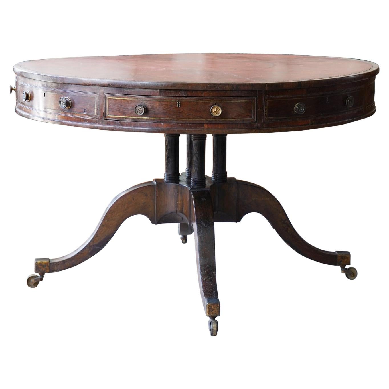George III Rosewood Rent Table