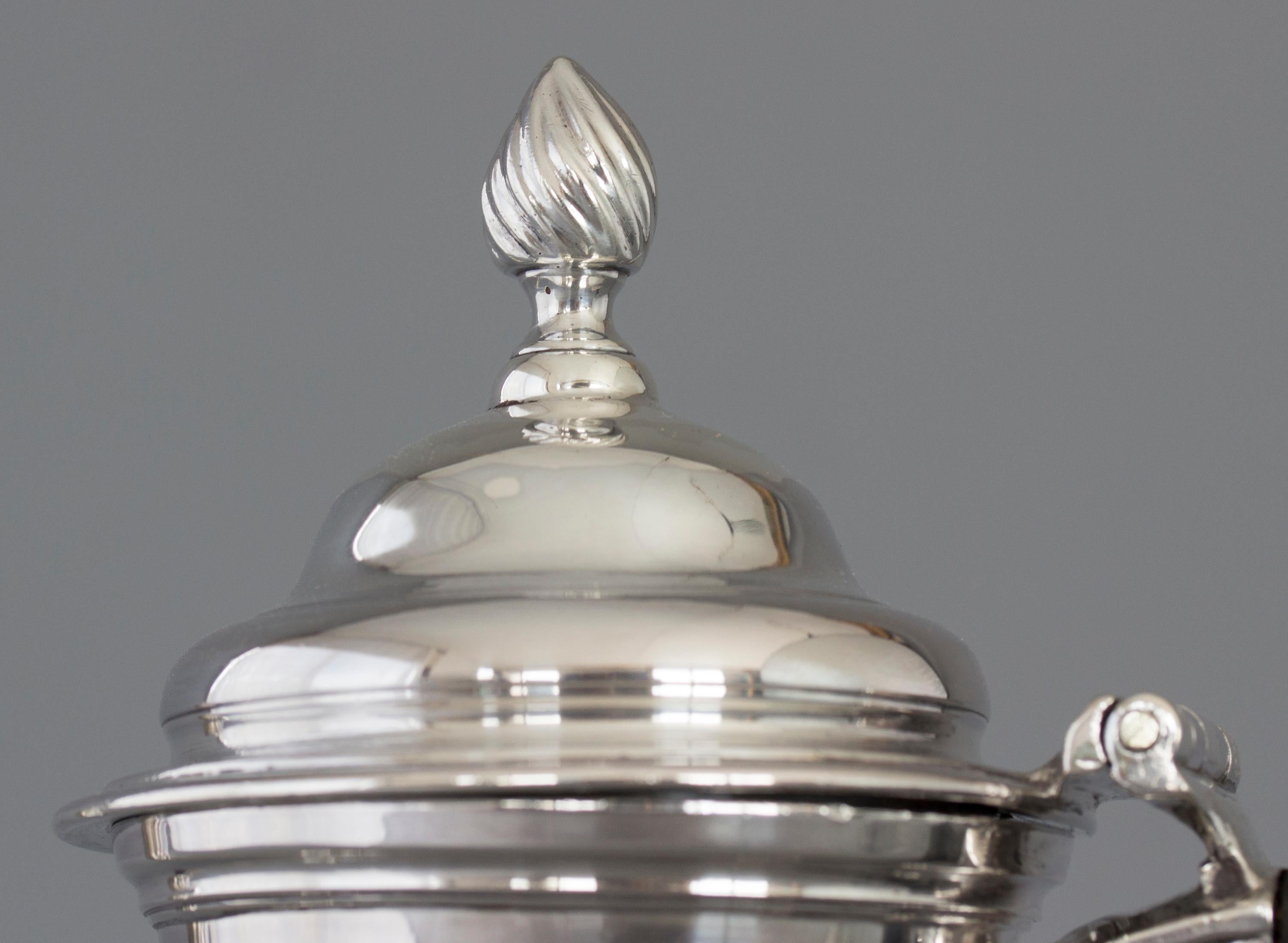 George III Silver Coffee Pot London 1763 by William Grundy 2