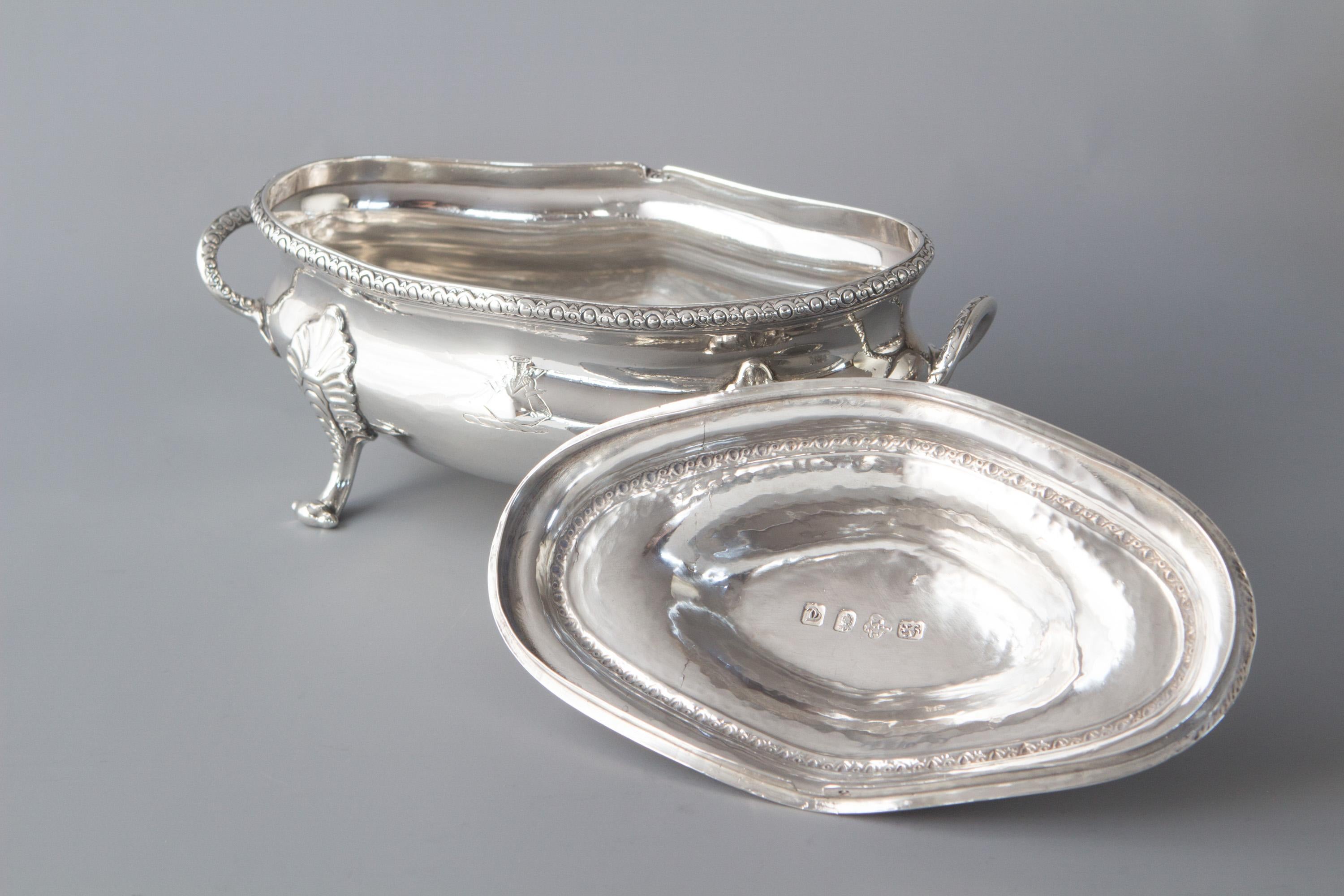 Speaker Smith, Political Interest: George III Silver Sauce Tureens, London, 1774 For Sale 12