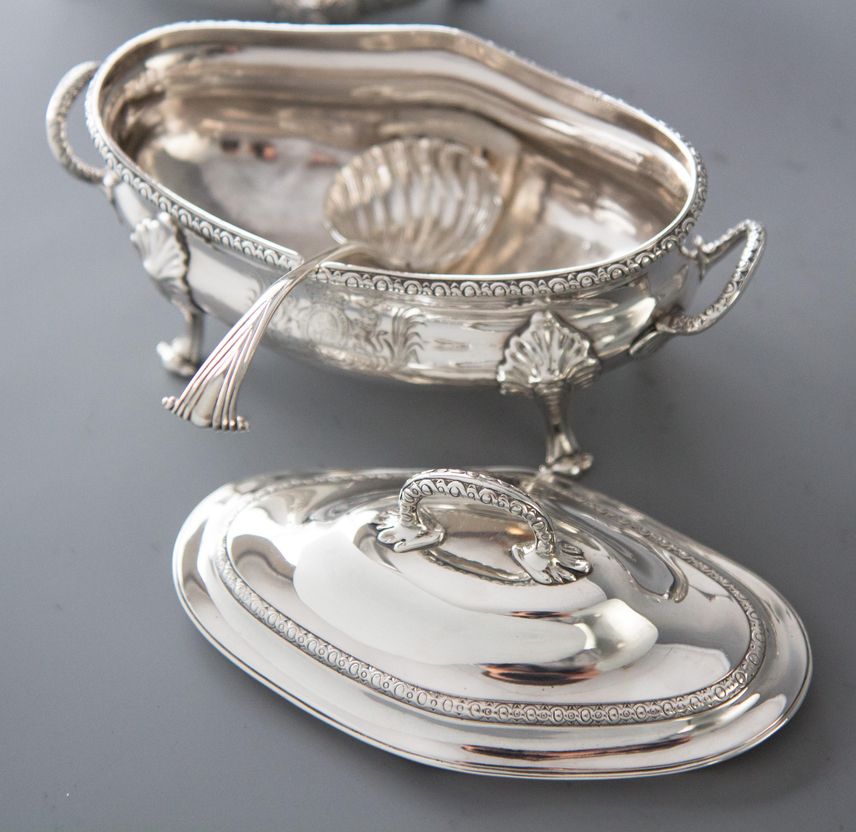 Speaker Smith, Political Interest: George III Silver Sauce Tureens, London, 1774 For Sale 1