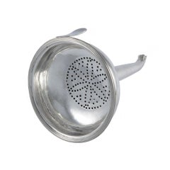 George III Sterling Silver Wine Funnel