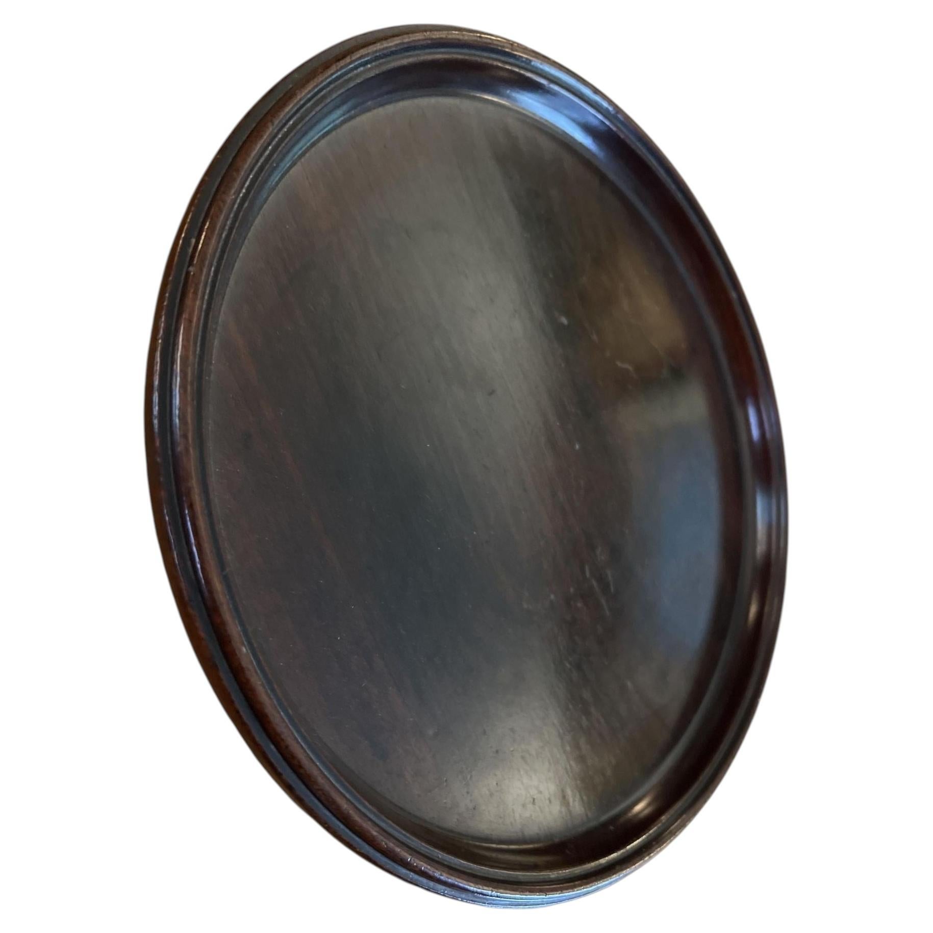 A George III Style Mahogany Wine Coaster For Sale