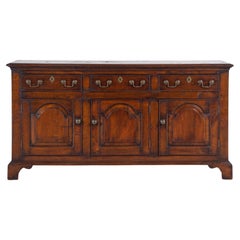 A George III Style Walnut Serving Cabinet.  Spectacular Color/Patina