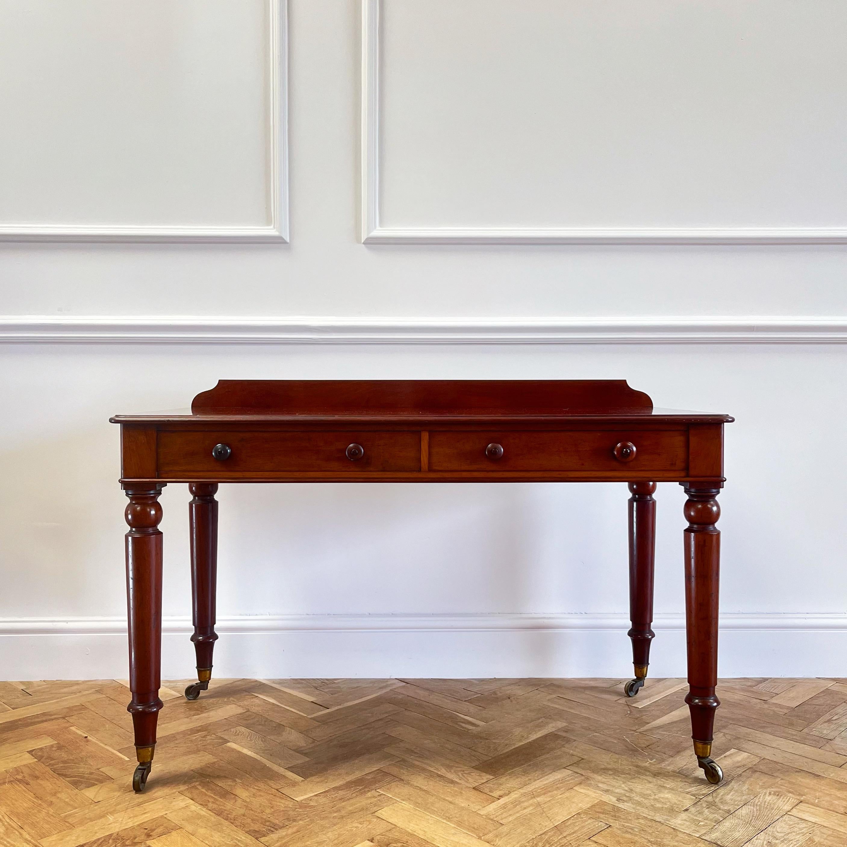 Early 19th Century A George IV Century Holland and Sons Writing Table For Sale