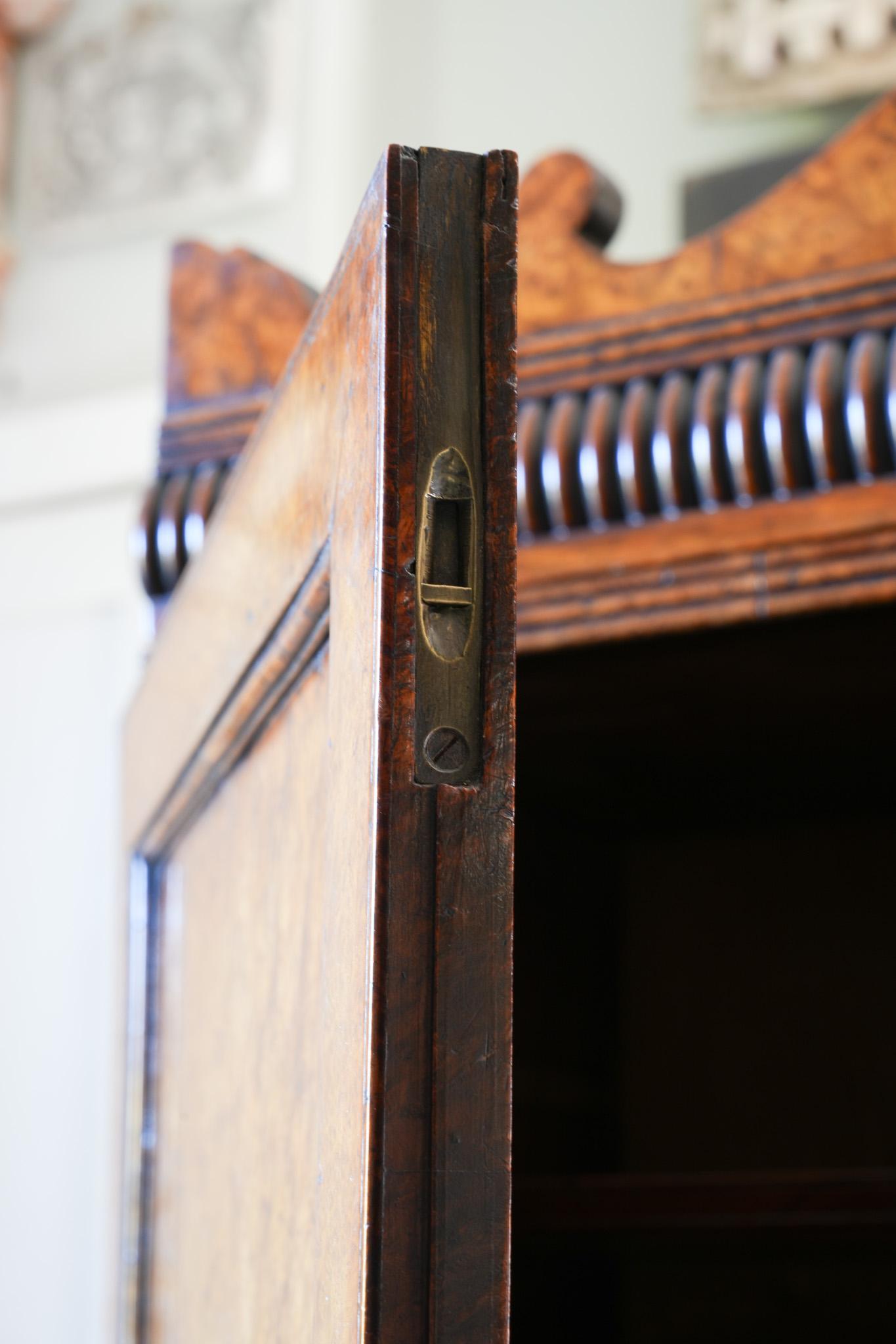 A George IV Chinese Amboyna Desk For Sale 10