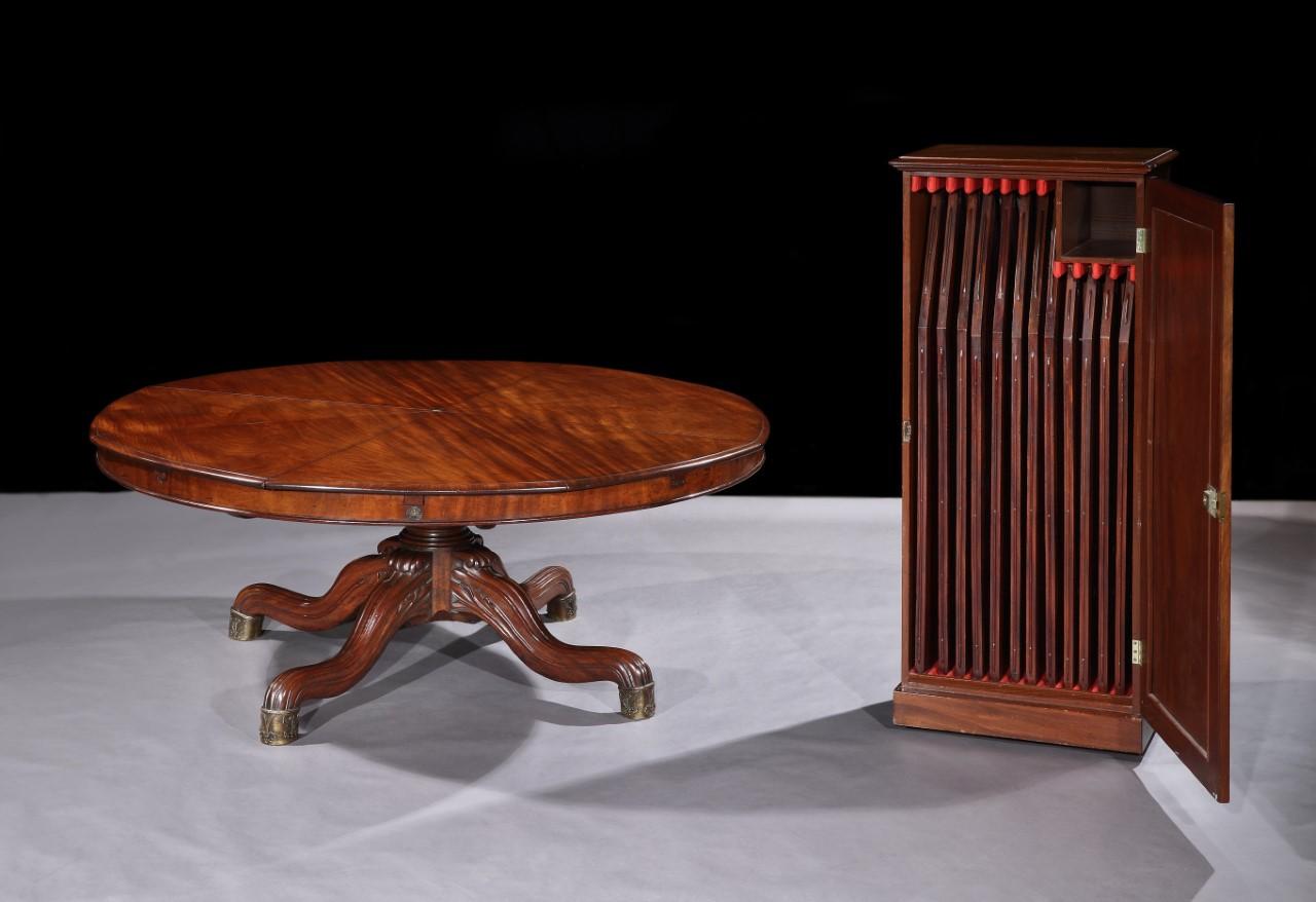 George IV Mahogany Jupes Table In Good Condition For Sale In Dublin, GB