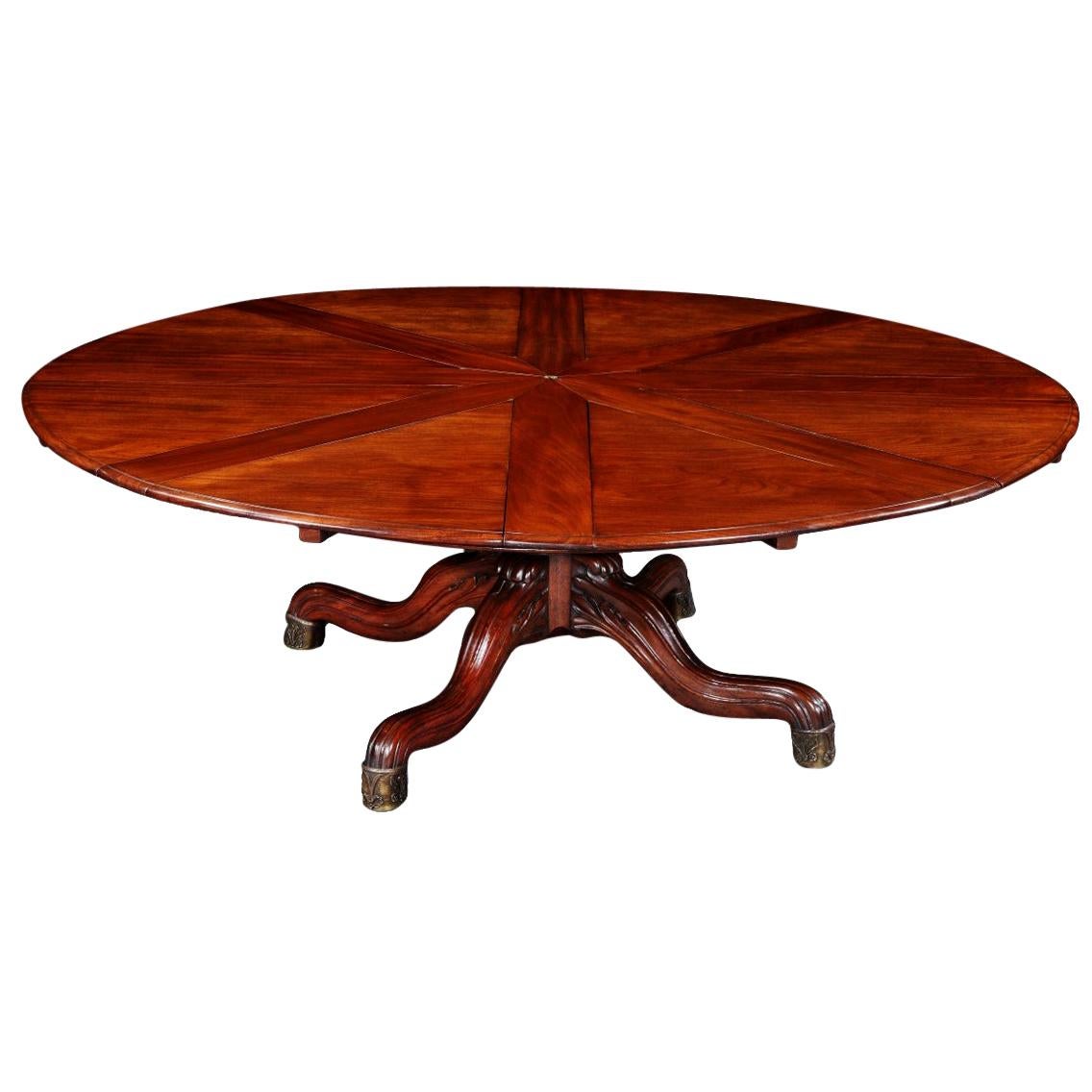 Table à pichets en acajou de style George IV