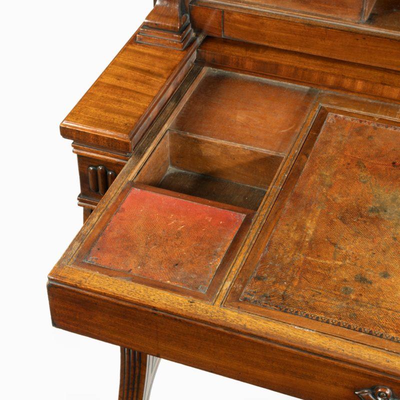 A George IV mahogany mechanical escritoire attributed to Gillows For Sale 4