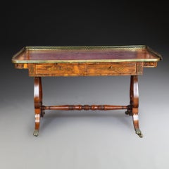 George IV Rosewood Writing Table