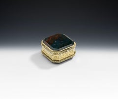 George IV Silver Gilt Vinaigrette, Possibly Scottish, and Made circa 1830