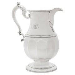 A George V Sterling Silver Pitcher, William Comyns & Sons, London, 1928