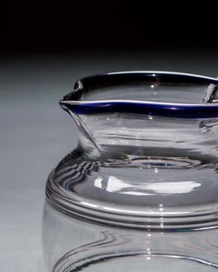 A Georgian Blue Rim Water Jug