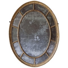 A Georgian Oval Mirror
