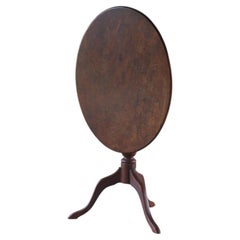 A Georgian Oval Tilt-Top Table