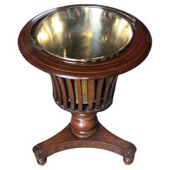 Antique A Georgian Regency Walnut Tea Stove/Jardiniere