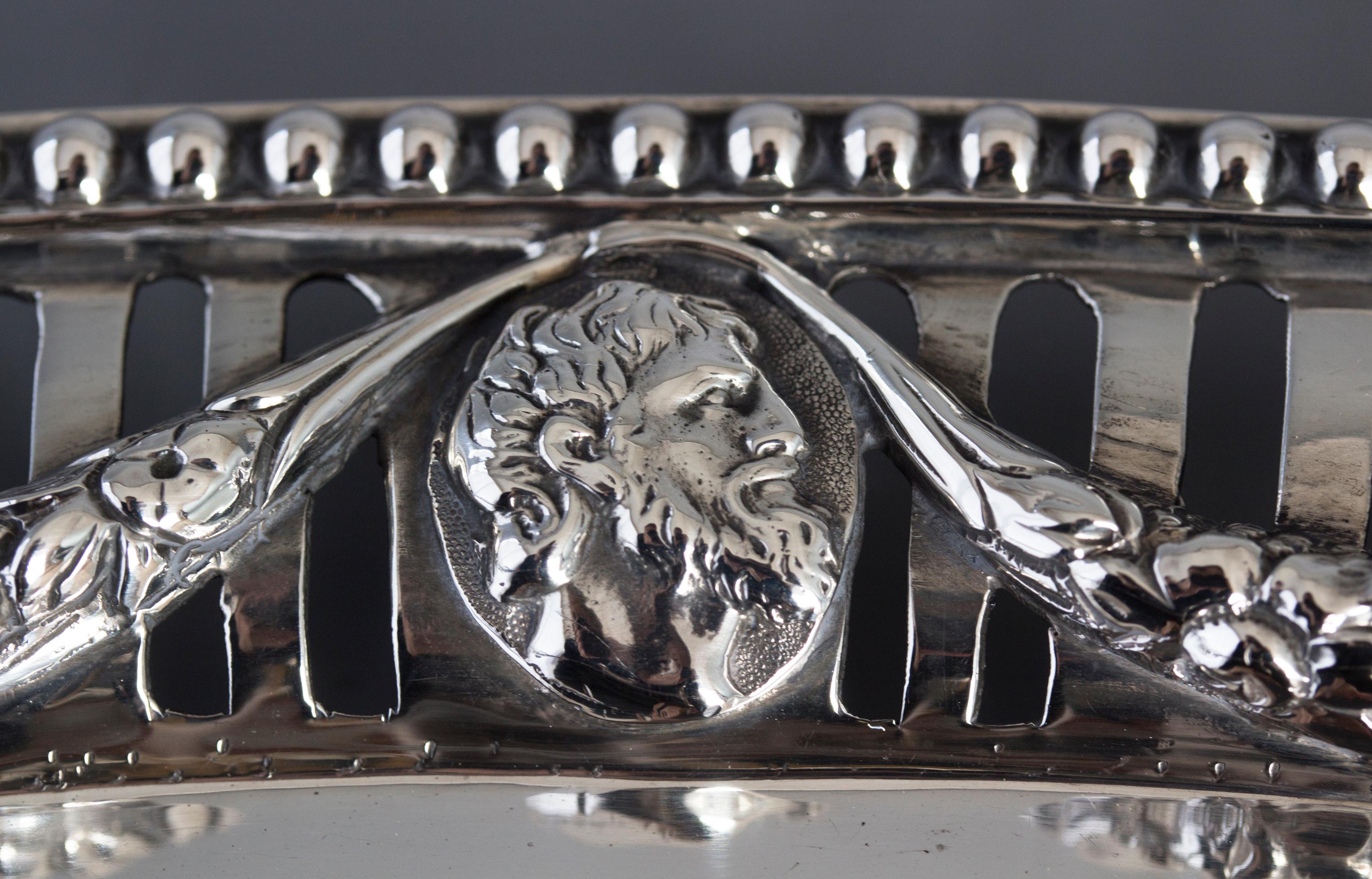 Georgian Silver Tray, London, 1816 by Joseph Angell 5