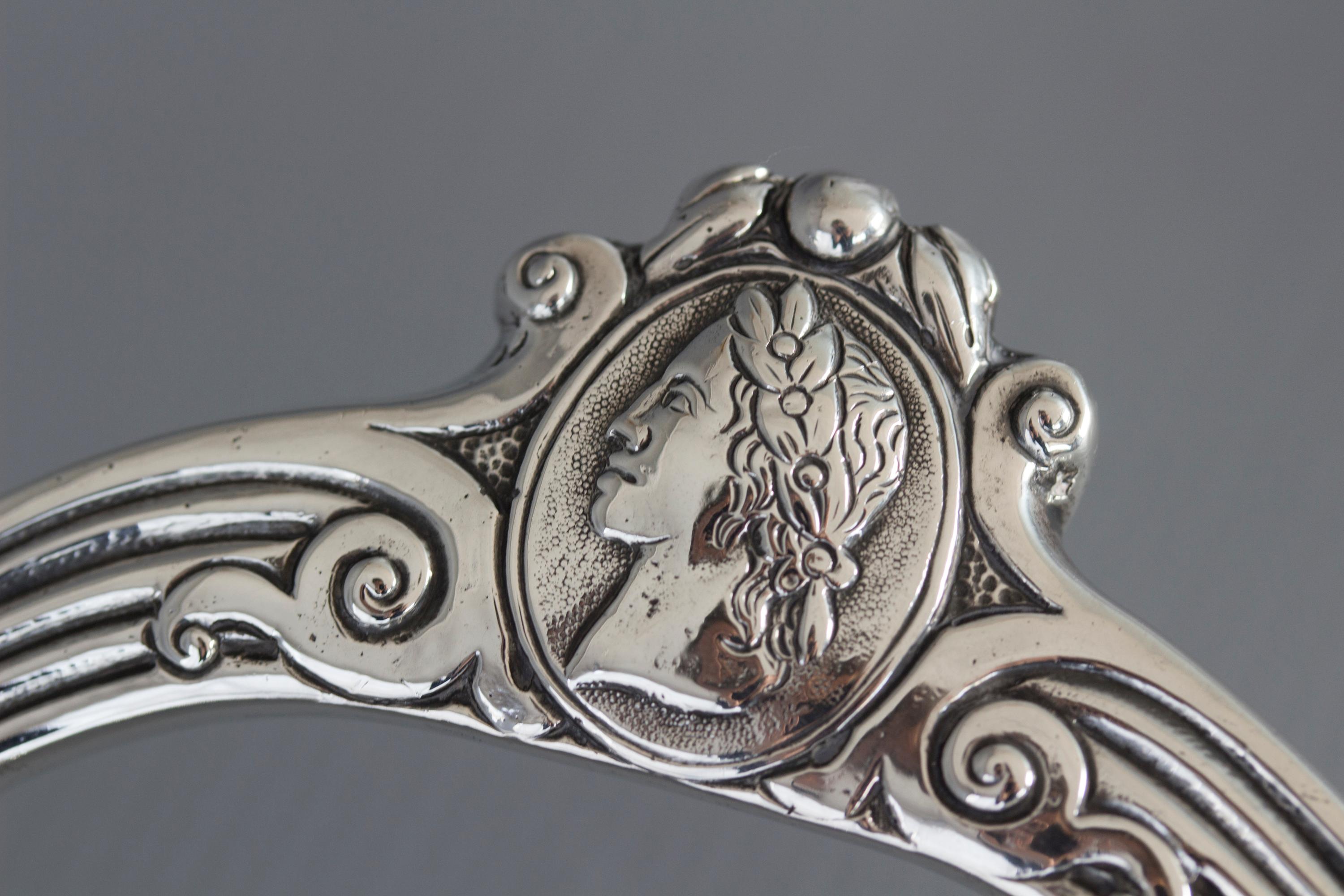 Sterling Silver Georgian Silver Tray, London, 1816 by Joseph Angell