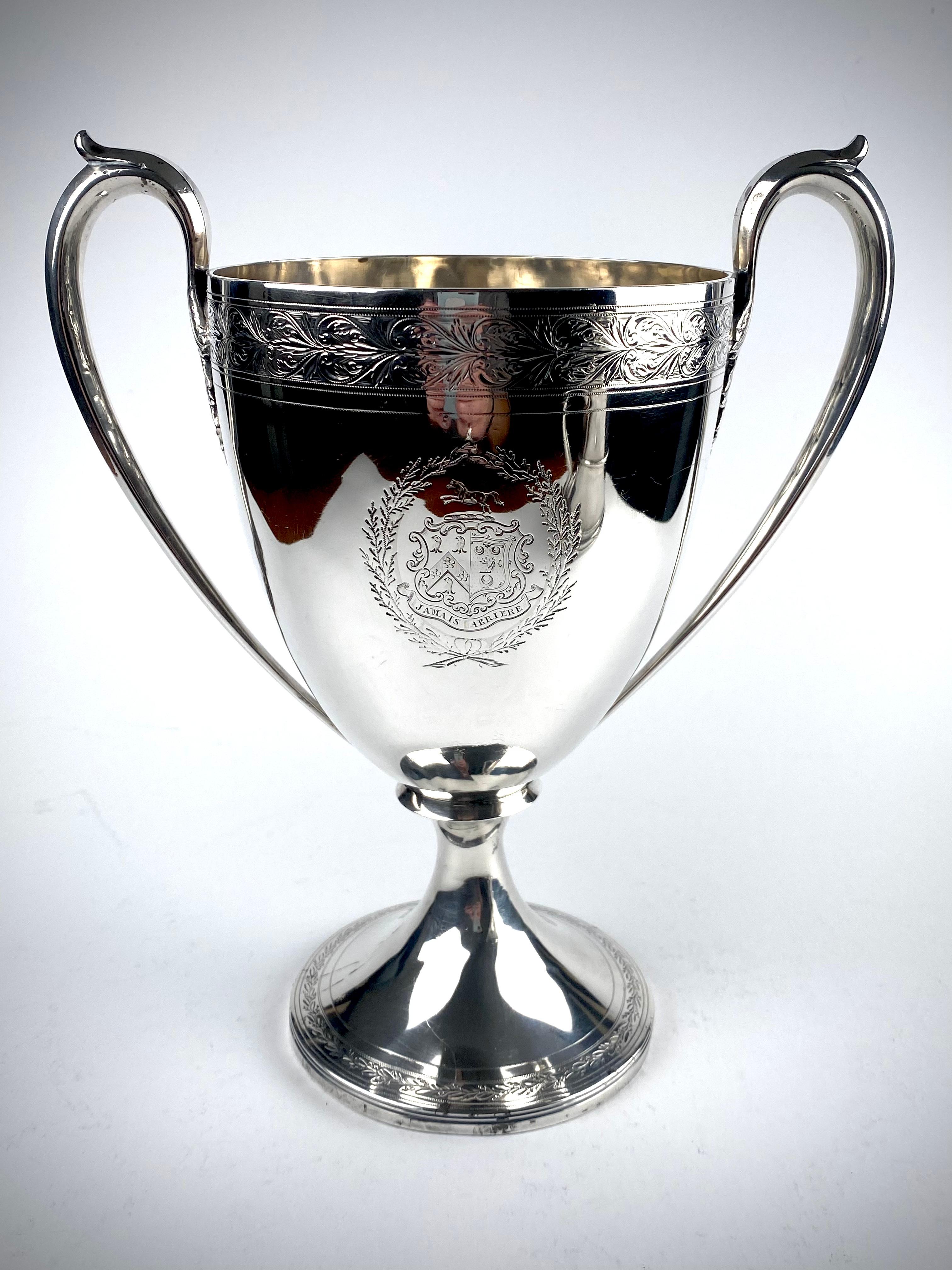 Sterling Silver A Georgian Solid Silver Sterling Trophy Cup Edinburgh 1801 Mc Hattle & Fenwick