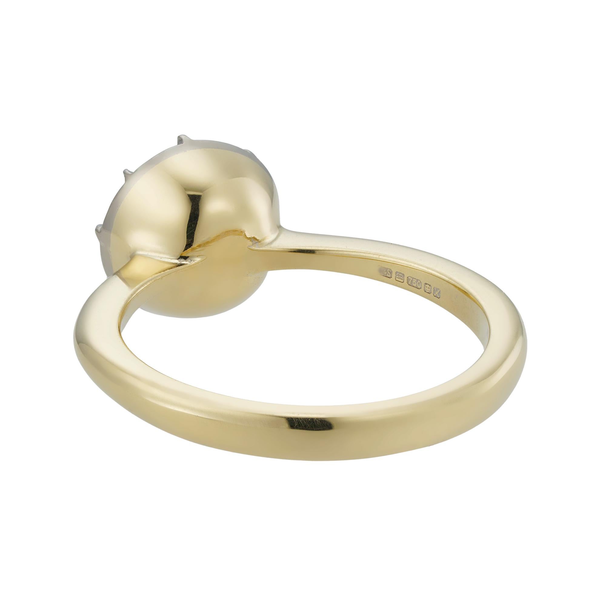 Un anillo de diamantes solitario engastado de estilo georgiano en Nuevo estado para la venta en London, GB