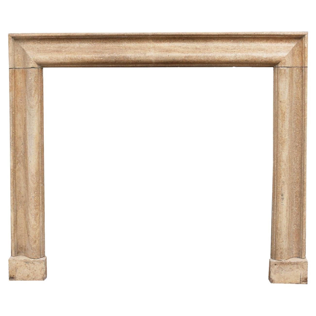 Georgian Style Fossilised Limestone Bolection Fire Surround