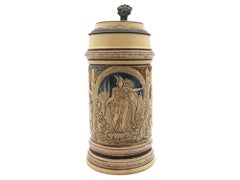 A German Anti-Semitic Beer Stein, late 19th Century