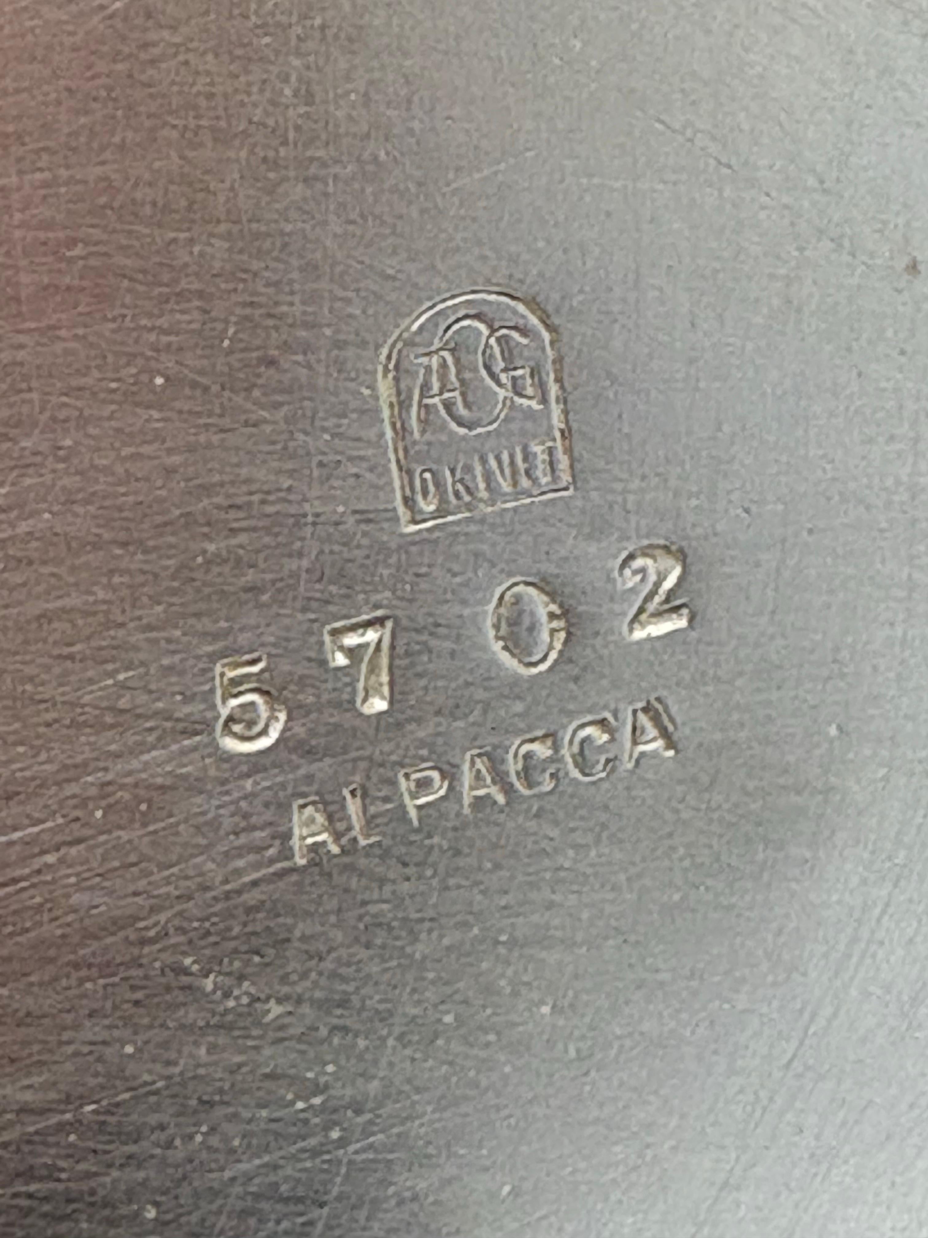 A German Art Nouveau silver plate champagne / wine cooler by Orivit, circa 1905 For Sale 7