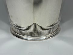 A German Art Nouveau silver plate champagne / wine cooler by Orivit, circa 1905