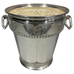 A German Art Nouveau silver plate champagne / wine cooler by Orivit, circa 1905