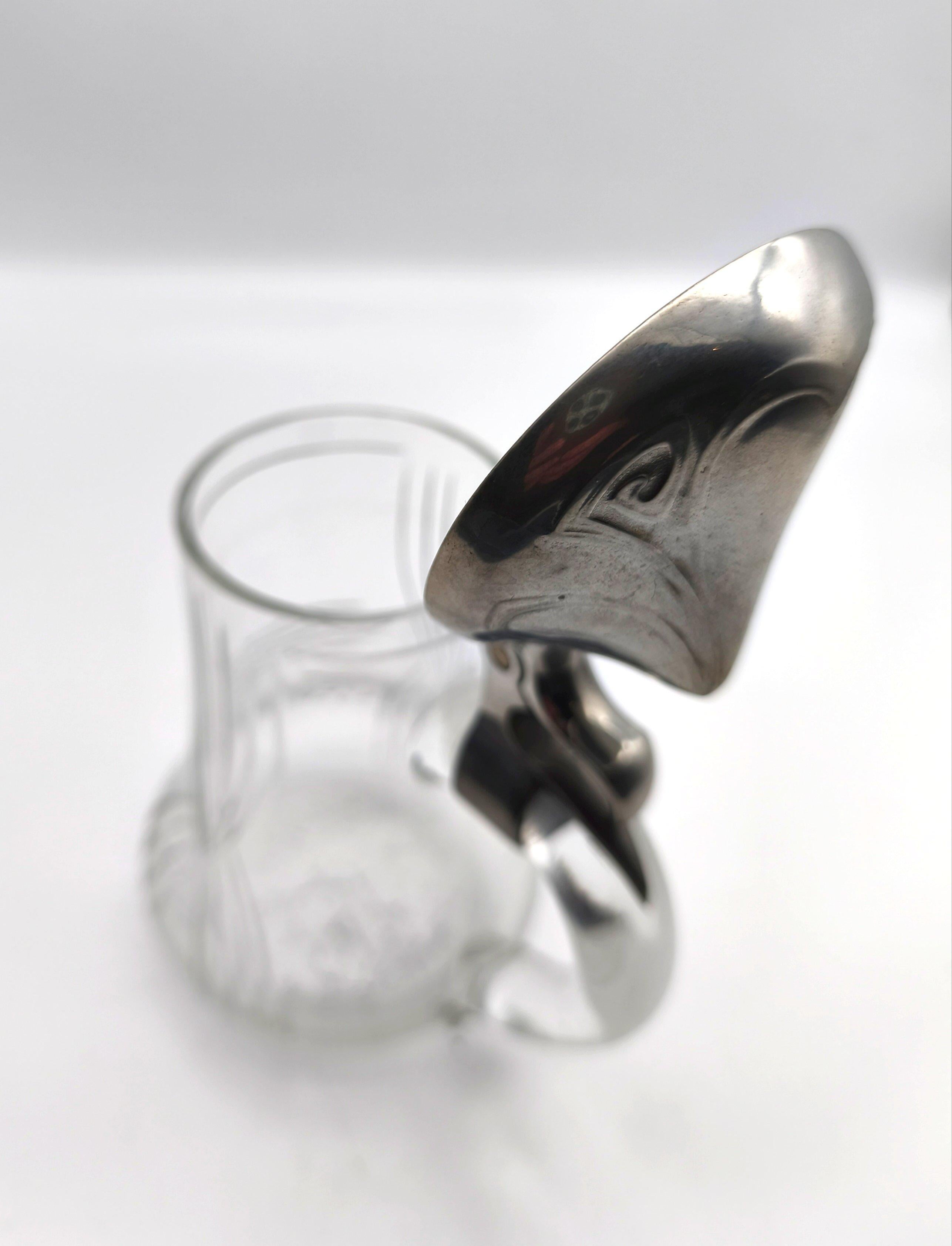Inizio XX secolo Boccale di birra tedesco Jugendstil - stein - tankard - pitcher della WMF, 1910 ca. in vendita