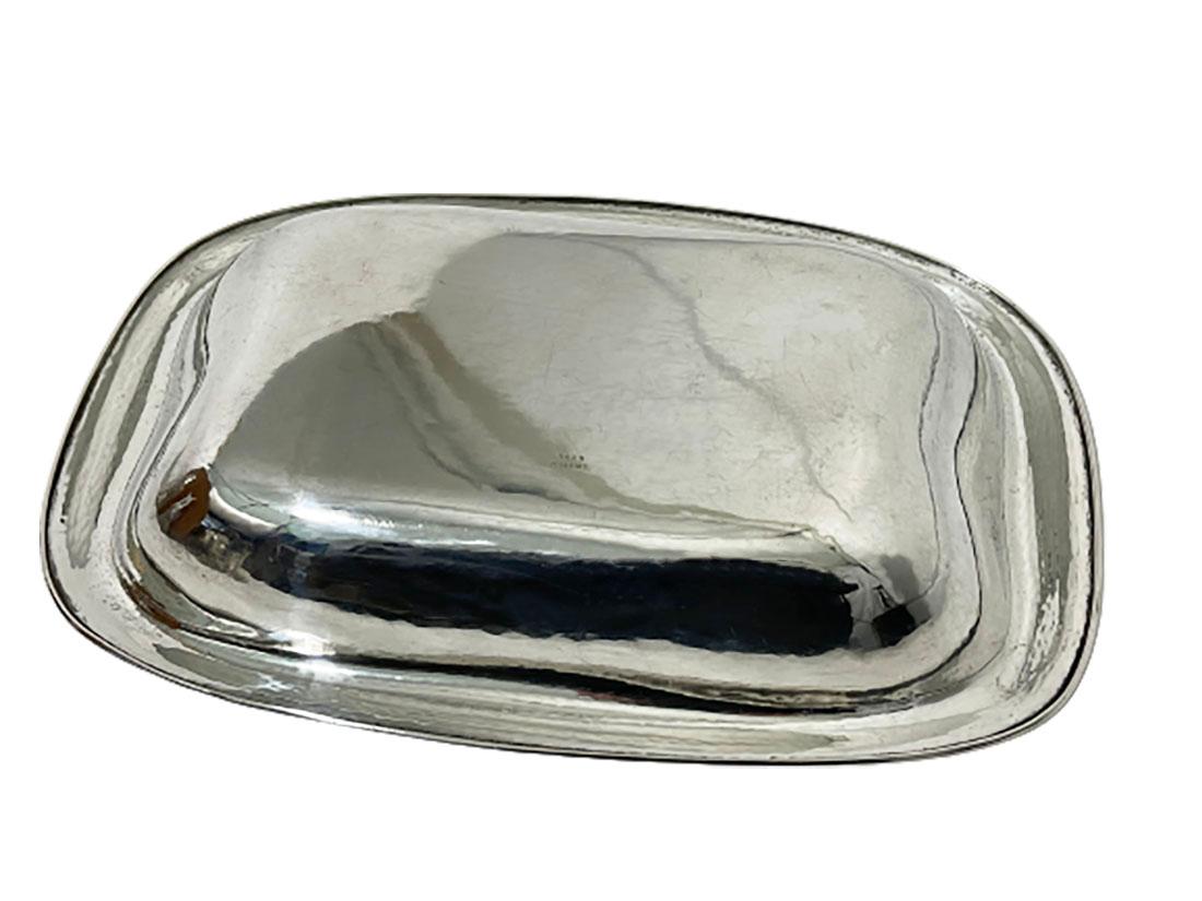 German Silver Bread Bowl / Basket by Wilkens & Söhne In Good Condition For Sale In Delft, NL