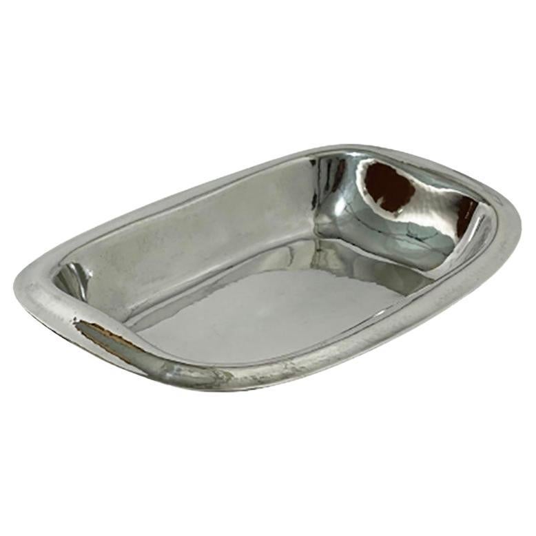 German Silver Bread Bowl / Basket by Wilkens & Söhne For Sale