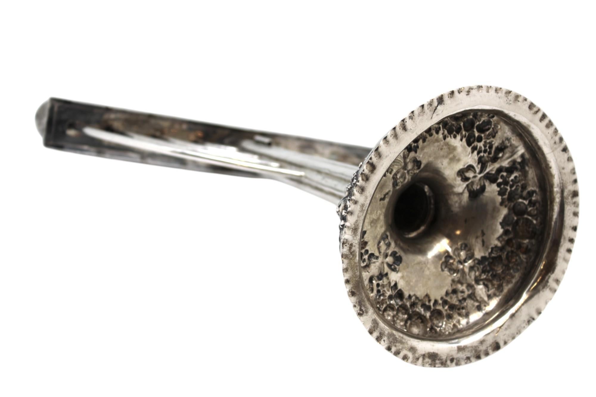 A German Silver Hanukkah Lamp, Circa 1900 For Sale 5