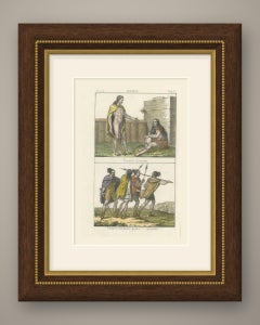 A Germanic Family and Germanic Travelers, Herdsmen and Hunters, 1842