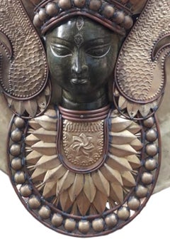 Untitled, Figurative, Bronze Casting & Brass Engraving Indian Artist "In Stock"