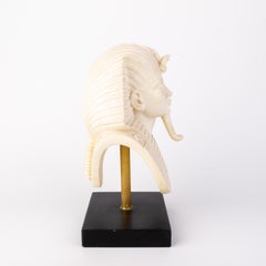 A. Giannelli Signed Alabaster Bust of Egyptian Pharaoh