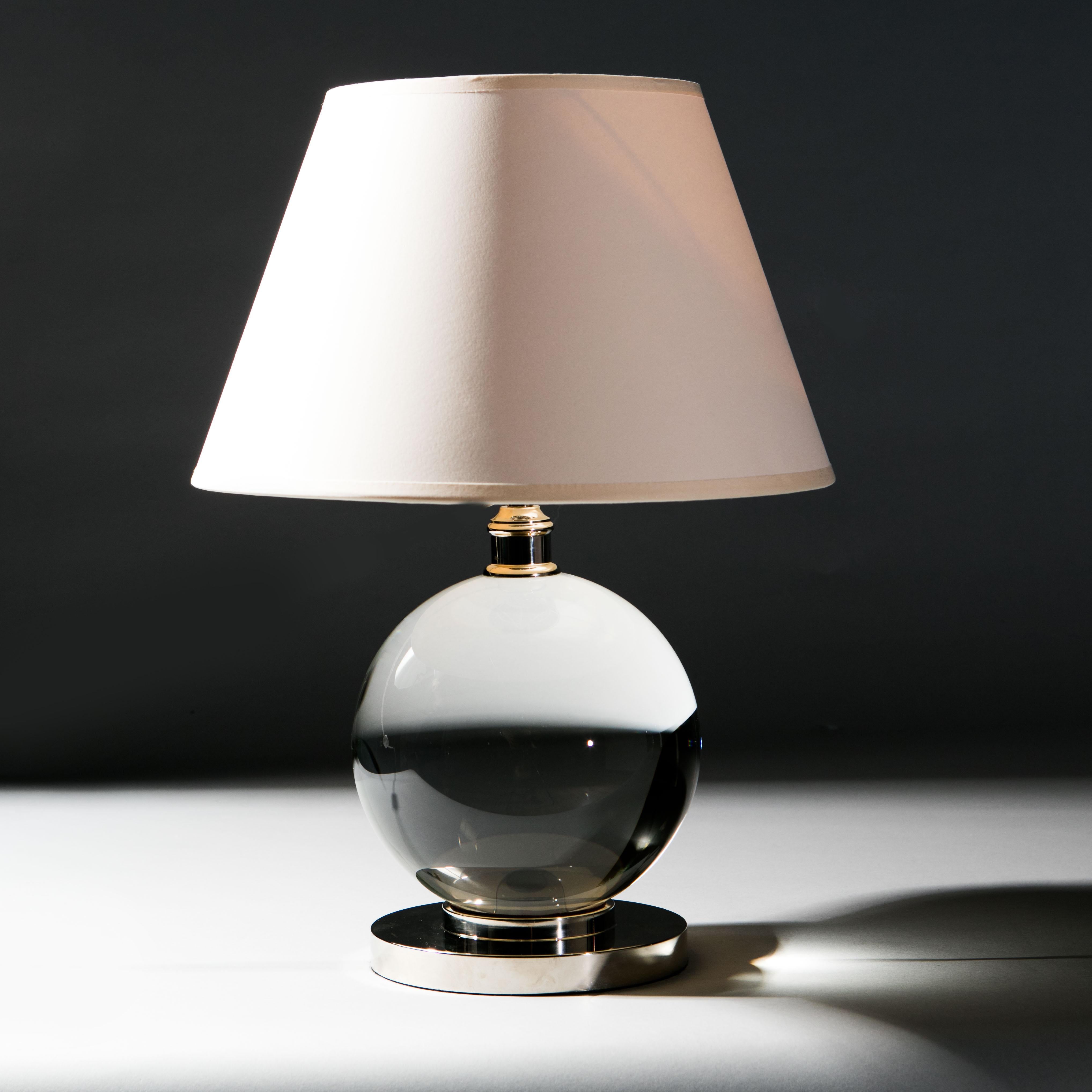 glass ball lamp base