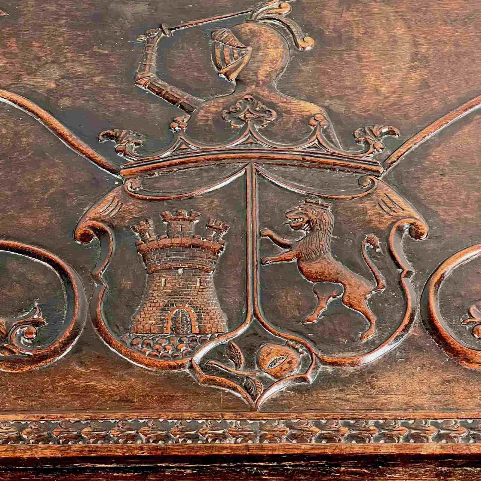 Early 20th Century A Gibraltarian Carved Drop Leaf Bobbin Table For Sale