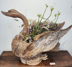 A Gilded Age Conservatory Swan