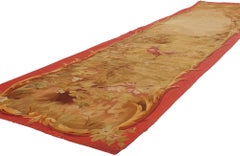 A Gilded Aviary: Late 19th Century French Aubusson Tapestry Trio of Rococo Grace