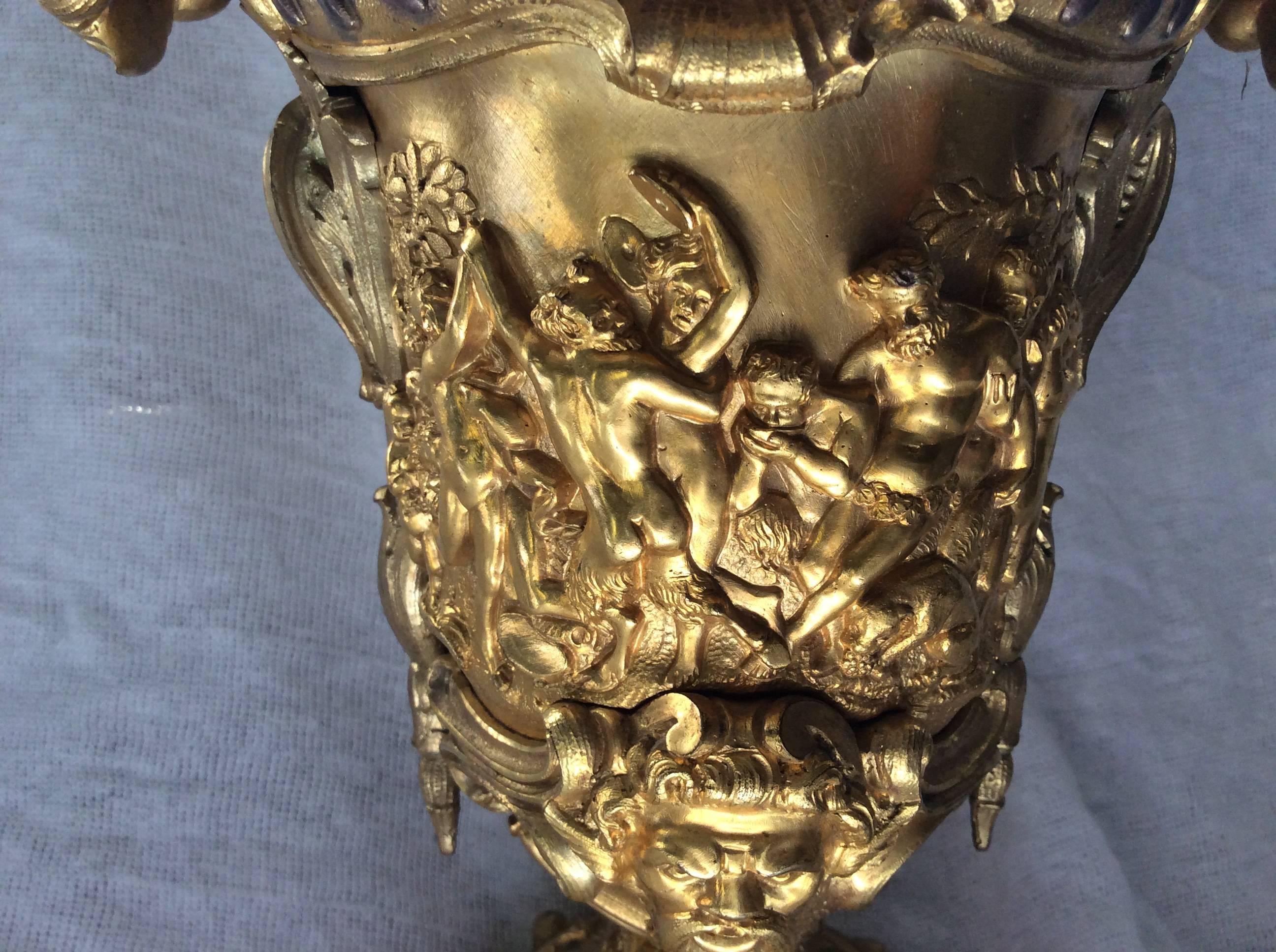 Rococo Gilt Bronze Table Lamp