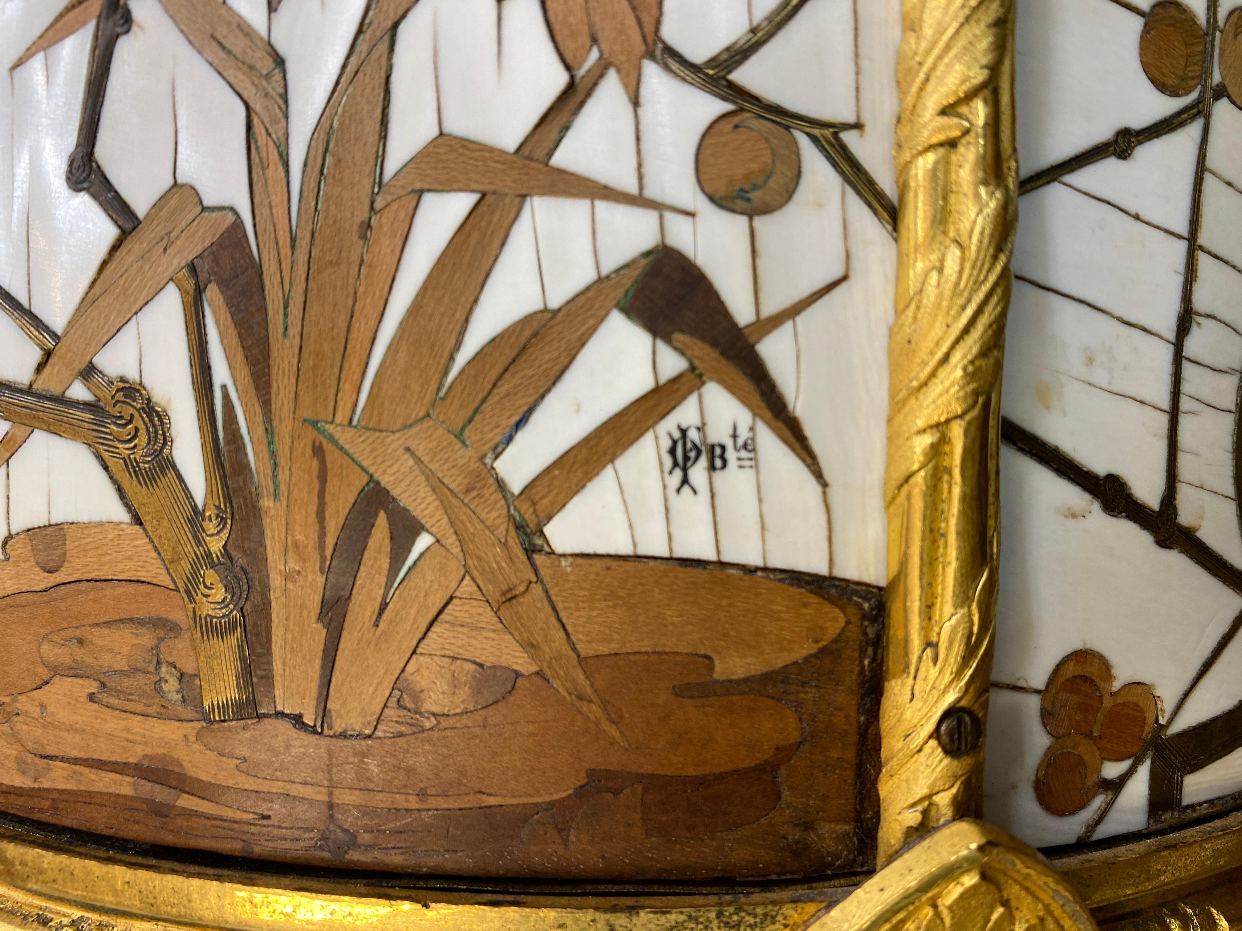 A gilt-bronze mounted metal cloisonné marquetry jardinière by Ferdinand Duvinage, circa 1880, signed FDBte, the mounts signed Alph. Giroux Paris, measures: height 15”, in 1867, the Maison Alphonse Giroux, founded in 1799, was taken over by Duvinage