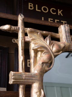 Gilt Overmantle Mirror