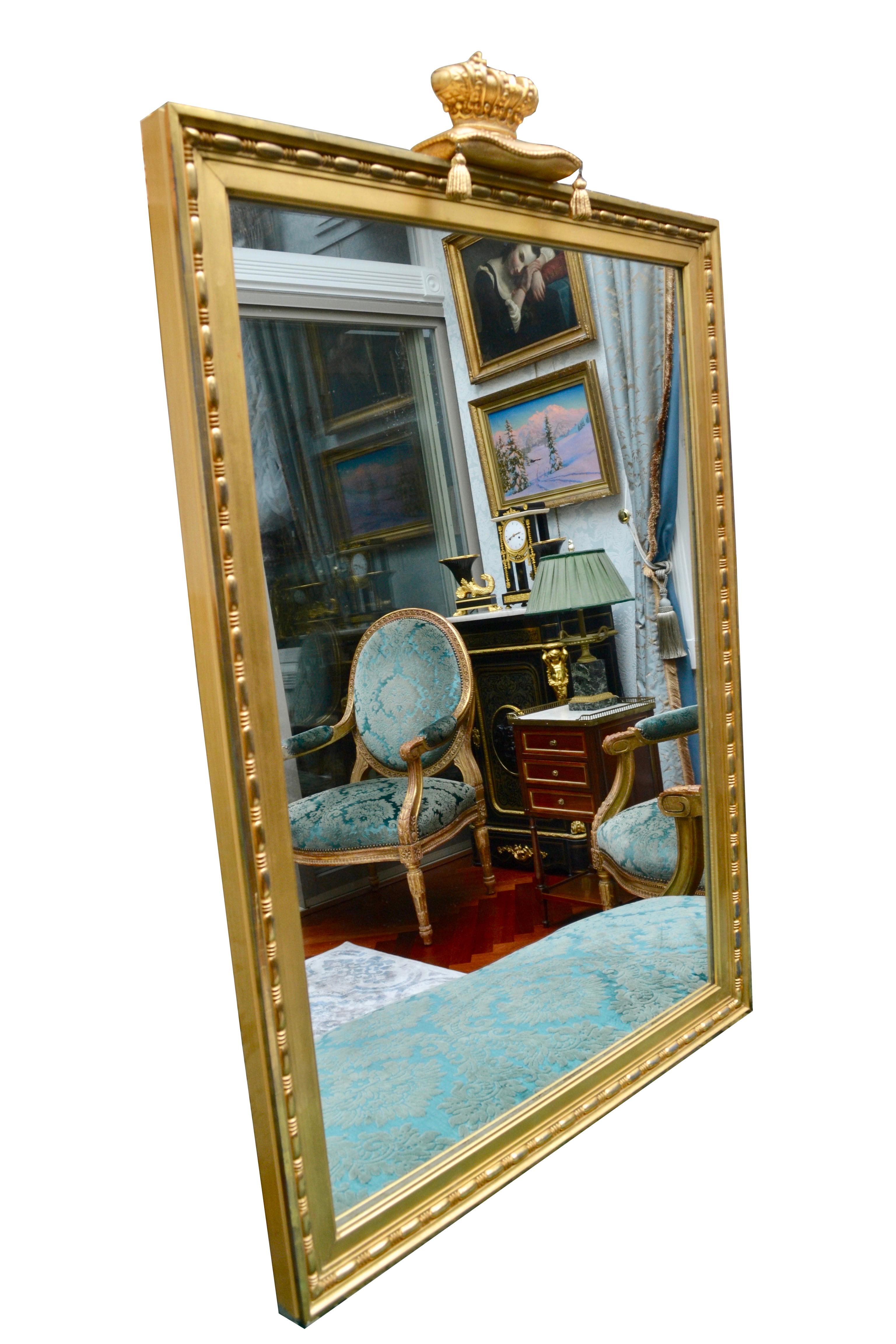 20th Century Giltwood English Regency Style Mirror