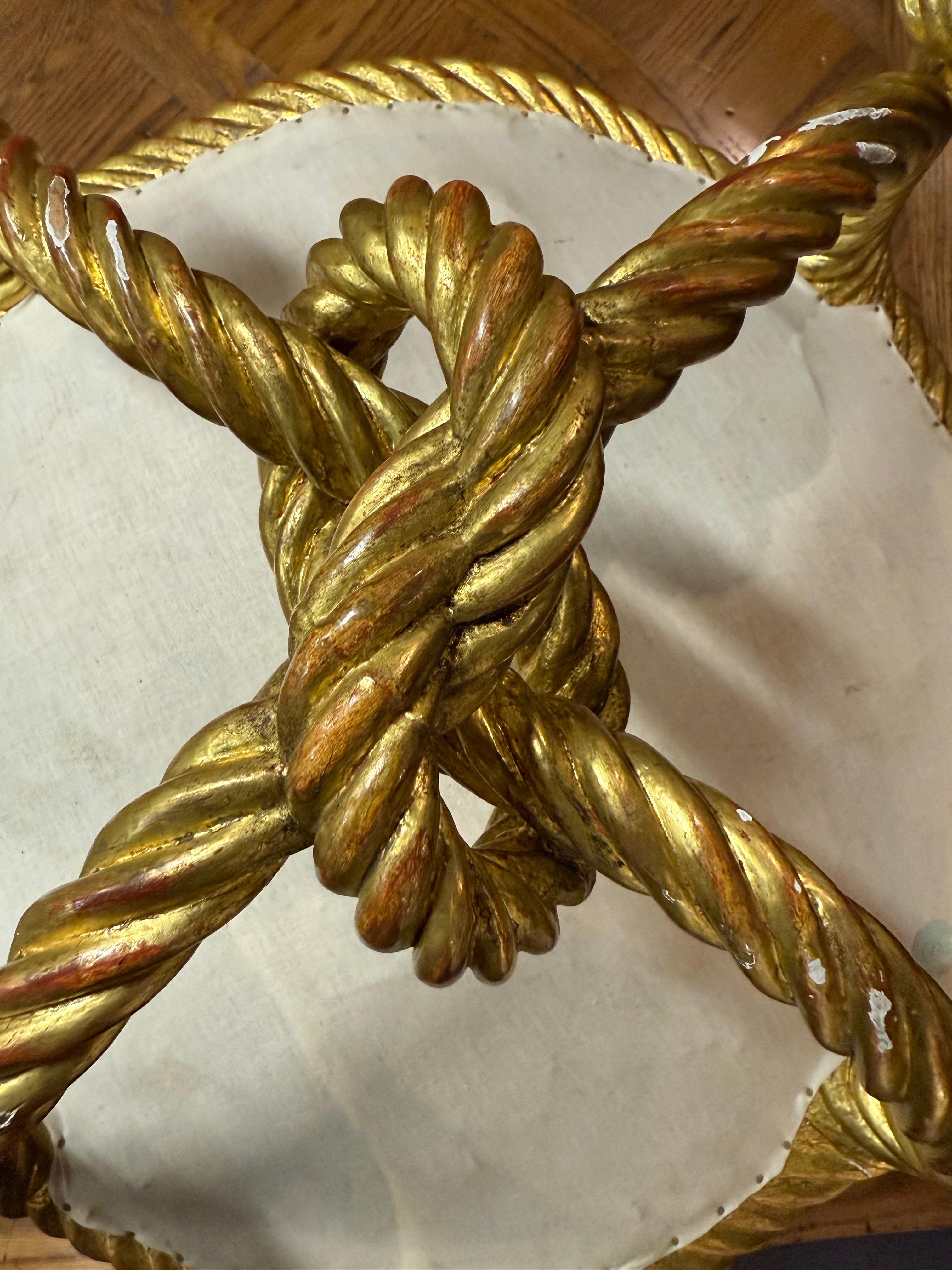 Tabouret en bois doré d'après A.M.E. Fournier, 19e siècle en vente 6