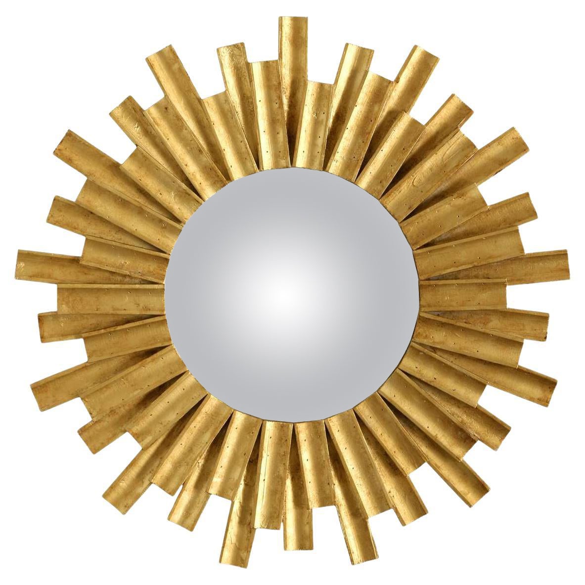 A Giltwood Sunburst Mirror For Sale