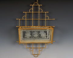 A. Giroux, Wall-mounted Letter Rack, France, circa 1860