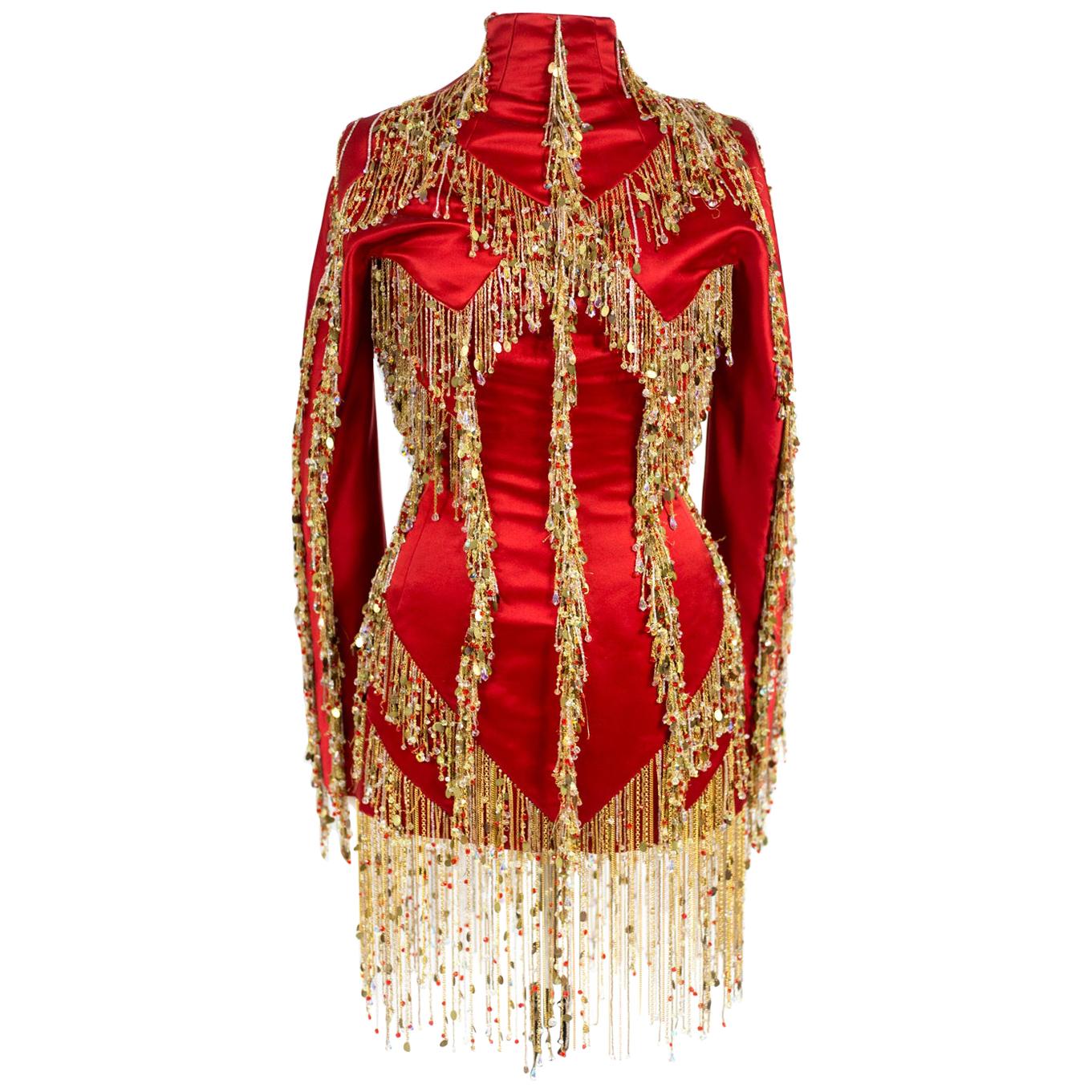 A Givenchy Haute Couture Tunic Dress By Julien MacDonald - Fall-Winter 2002