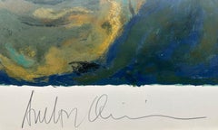 A Glance in a Mirror by Anthony Quinn Self Portrait Signed LE Serigraph on Paper