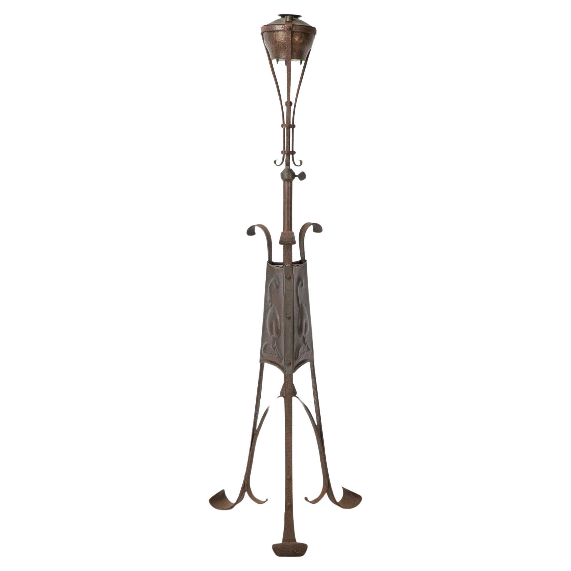A Glasgow school standard lamp For Sale